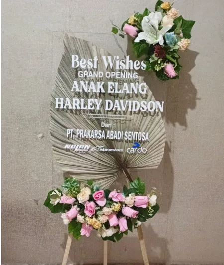 Papan Akrilik Ucapan Grand Opening Simeulue